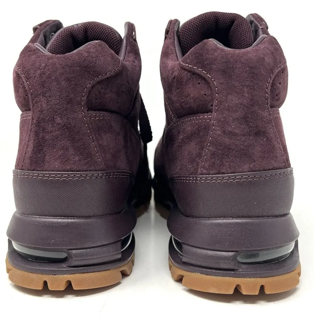 Nike Air Max Goadome Suede Boot Mens Sz 12 ACG 865031-602 Deep Burgundy